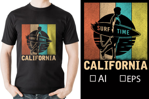 Download Surf Rider Vintage Retro Style - Premium Resources