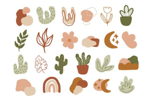 Download Abstract Boho Elements - Element Collection