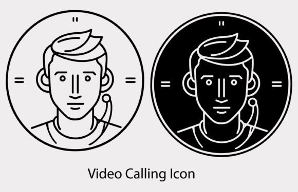 Download Video Calling Icon Outline Simple Set - Simple set Collection